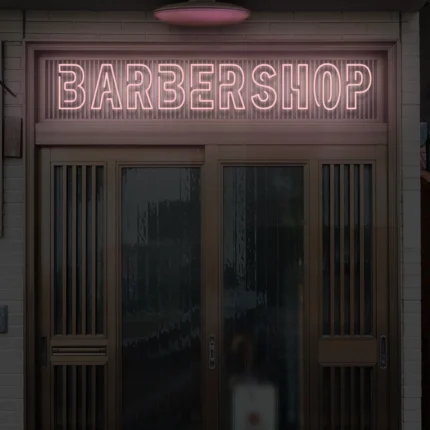 Neon BARBERSHOP