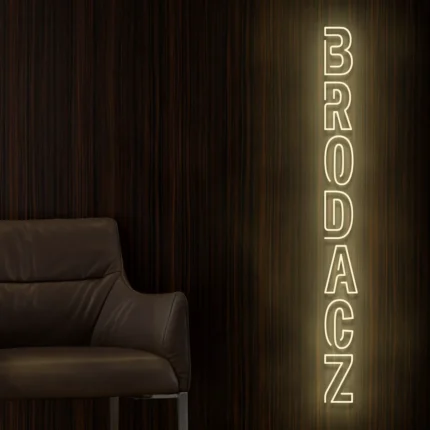 Barber neon „Brodacz”