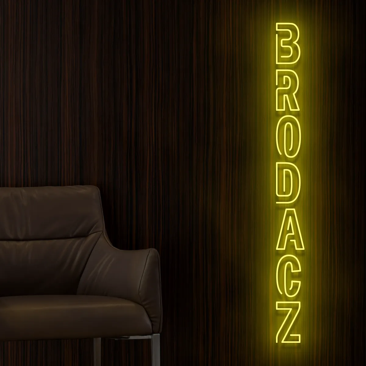 Barber neon „Brodacz” Barber neon „Brodacz”