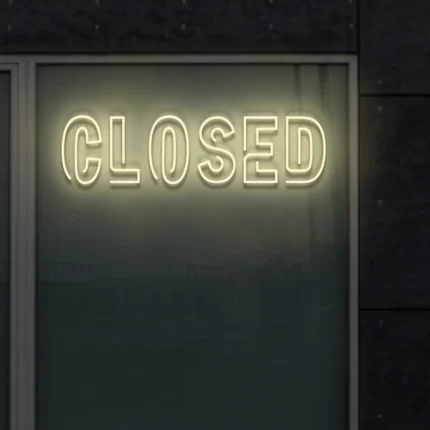 Neon Closed