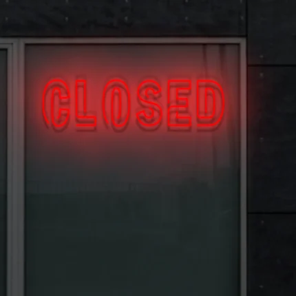 Neon Closed