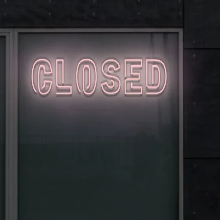 Neon Closed