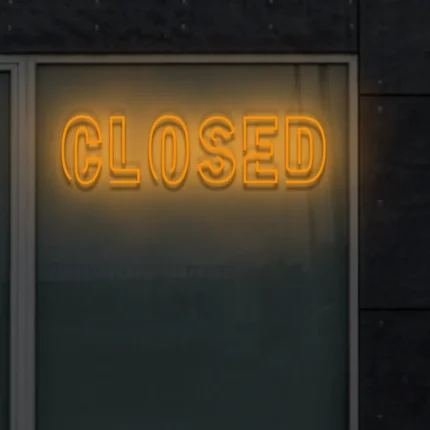 Neon Closed