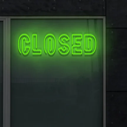 Neon Closed