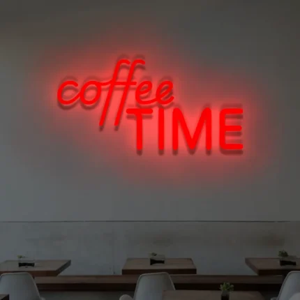 Napis LED Coffee TIME