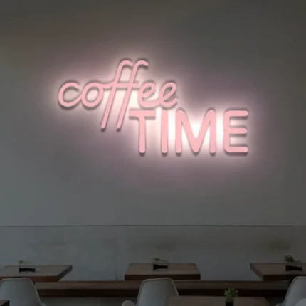 Napis LED Coffee TIME
