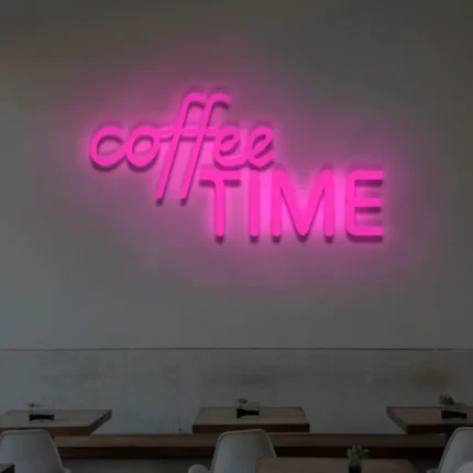 Napis LED Coffee TIME