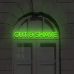 Napis LED Cut & shave