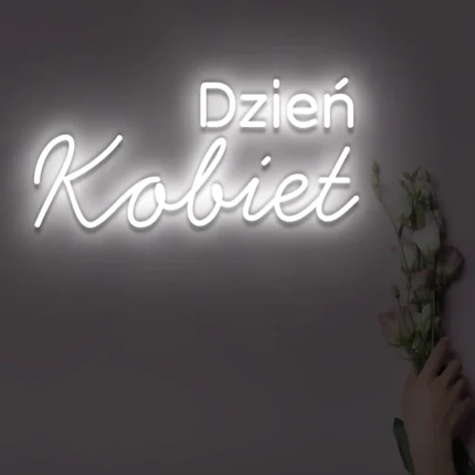 Napis LED Dzień Kobiet