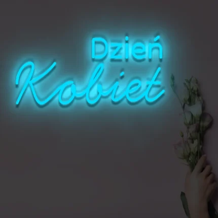 Napis LED Dzień Kobiet