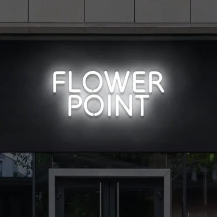 Napis LED Flower Point