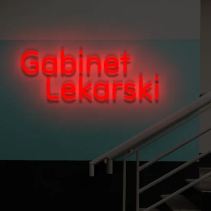 Neon LED Gabinet Lekarski