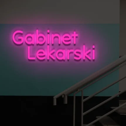 Neon LED Gabinet Lekarski