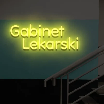 Neon LED Gabinet Lekarski
