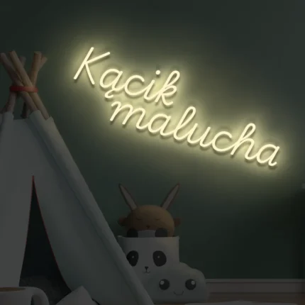 Napis LED Kącik Malucha