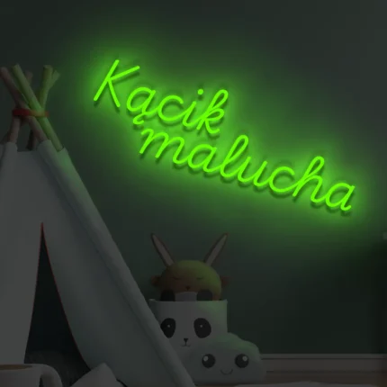 Napis LED Kącik Malucha