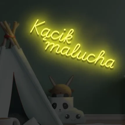 Napis LED Kącik Malucha