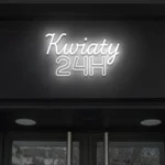 Napis LED Kwiaty 24H