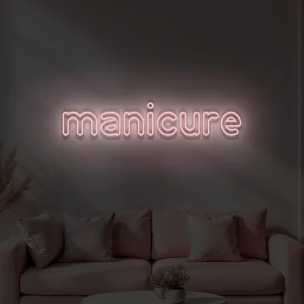 Napis LED Manicure