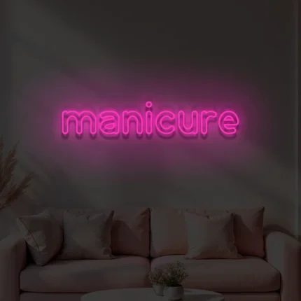 Napis LED Manicure