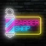 Neon Barbershop