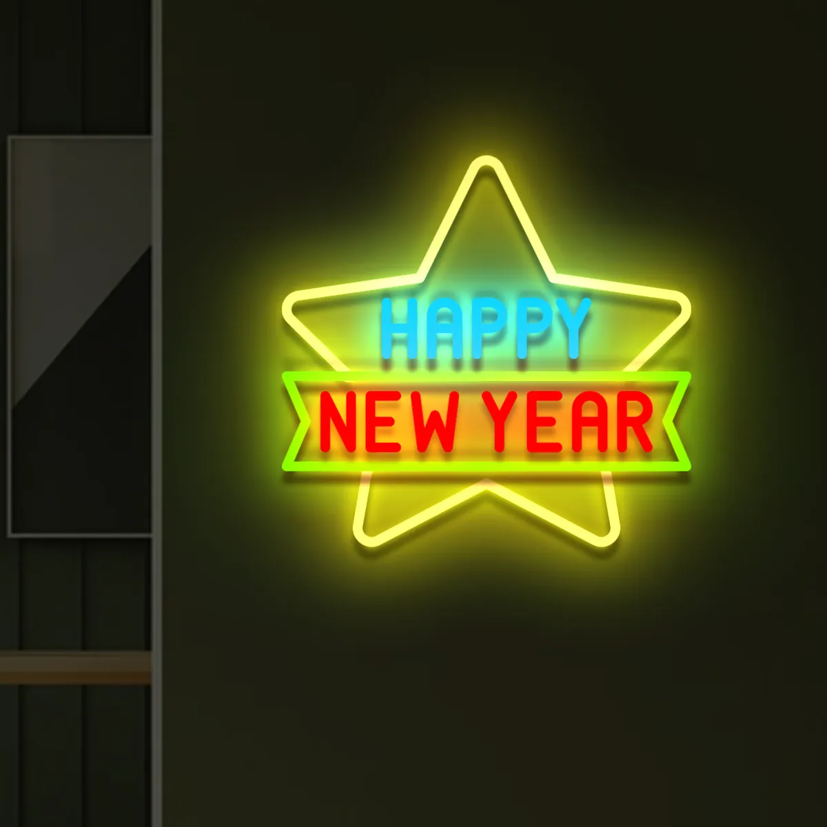 Neon-Happy-New-Year Neon Happy New Year - obrazek 1