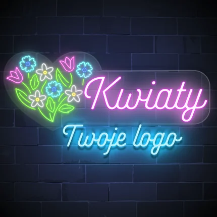 Neon reklamowy – indywidualny projekt