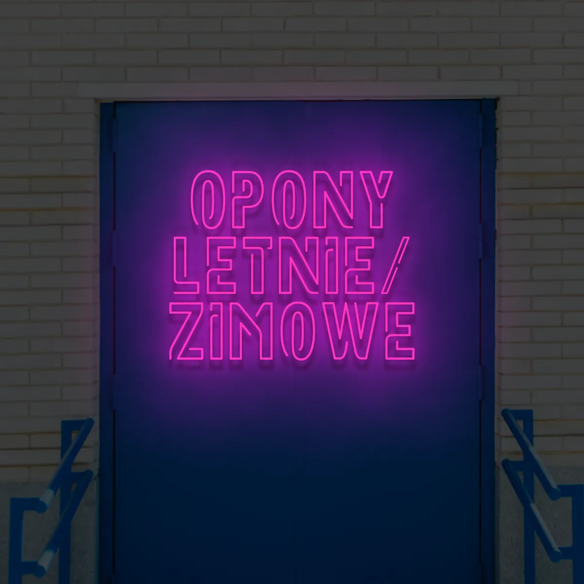 Napis LED Opony Letnie/Zimowe Napis LED Opony Letnie/Zimowe