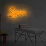 Napis LED Spa