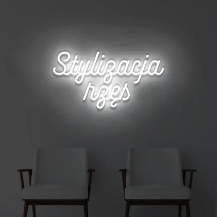 Napis LED Stylizacja rzęs