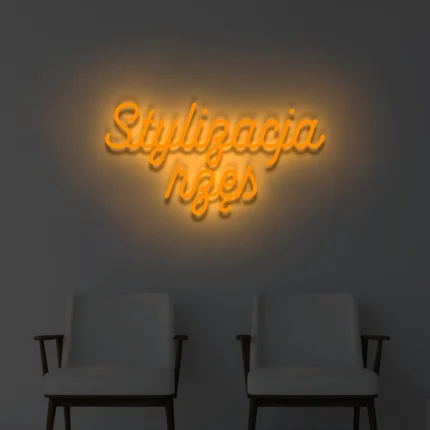 Napis LED Stylizacja rzęs