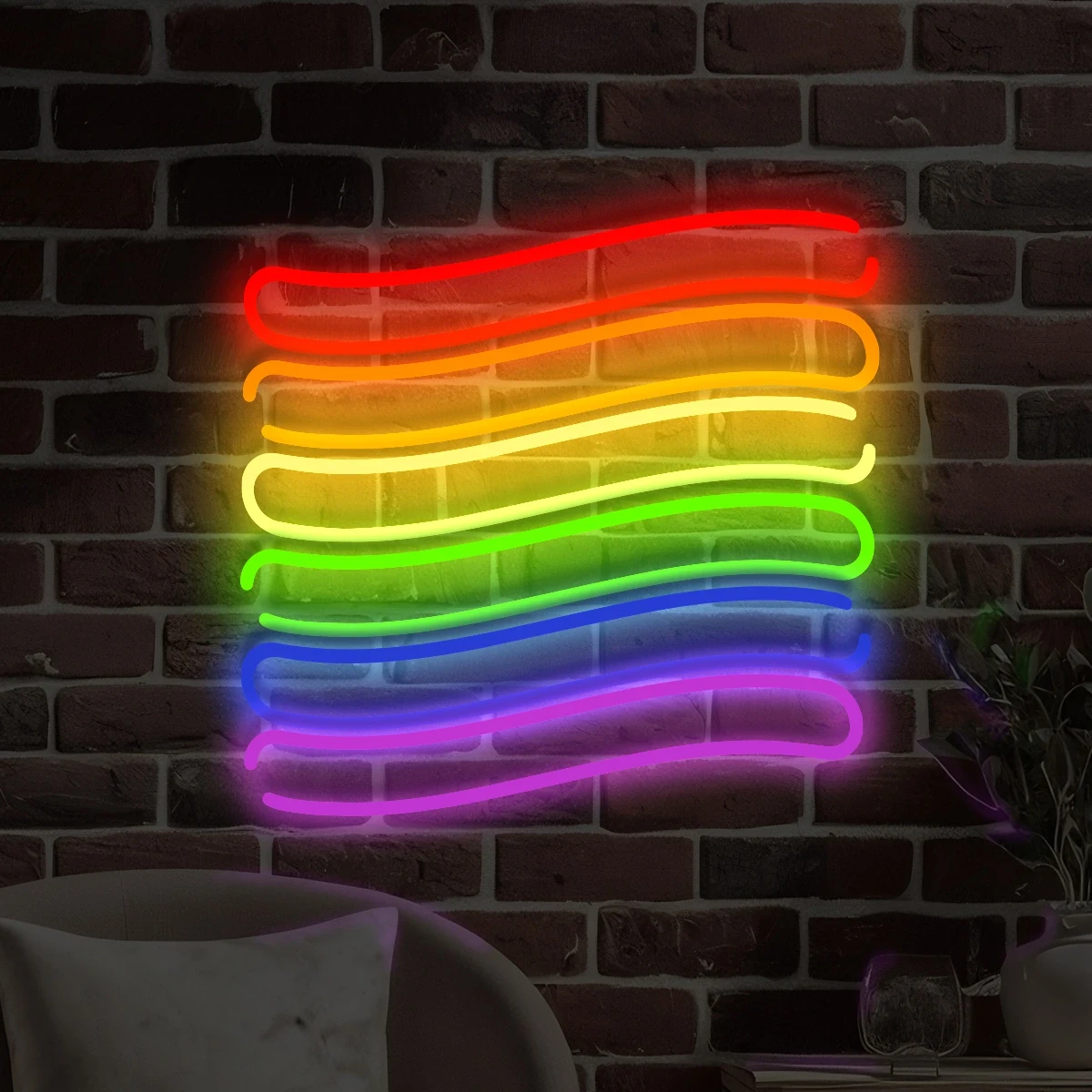 Teczowa-flaga-1 Neon LED Tęczowa Flaga - obrazek 1