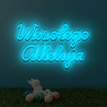 Napis LED Wesołego Alleluja