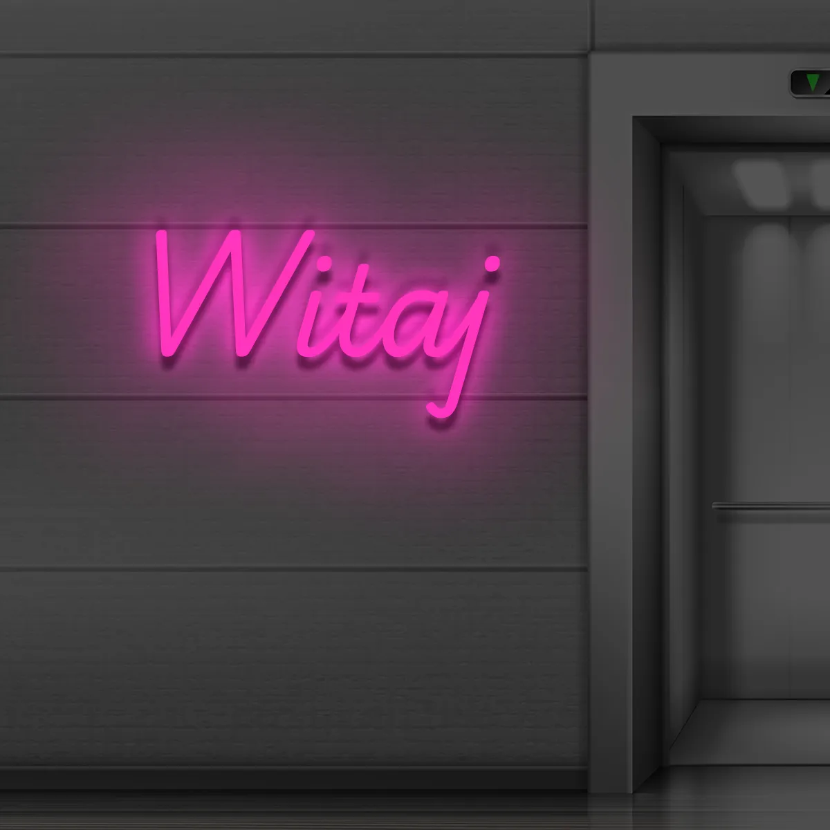 Napis LED Witaj Napis LED Witaj