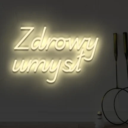 Neon LED Zdrowy umysł