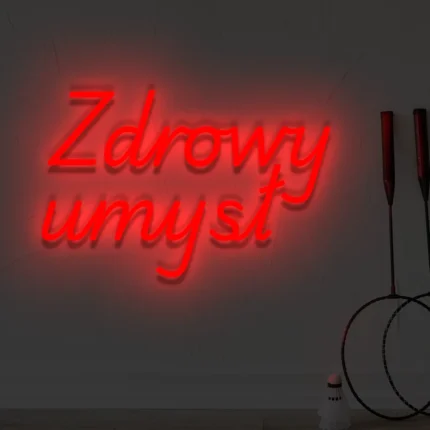 Neon LED Zdrowy umysł