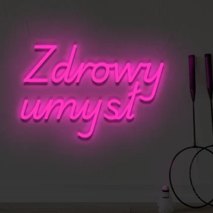 Neon LED Zdrowy umysł