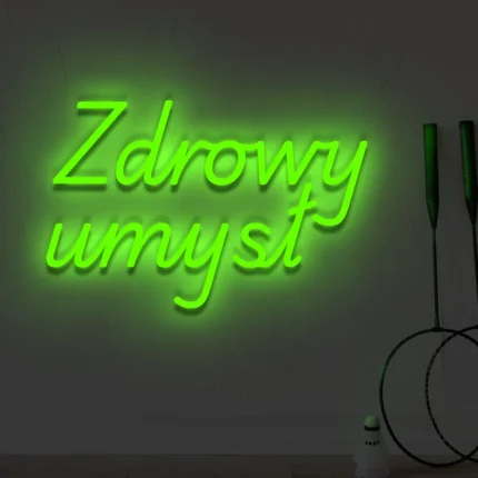 Neon LED Zdrowy umysł