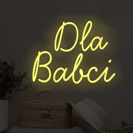 Neon LED Dla Babci