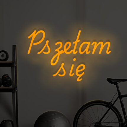 Napis LED Przełam się